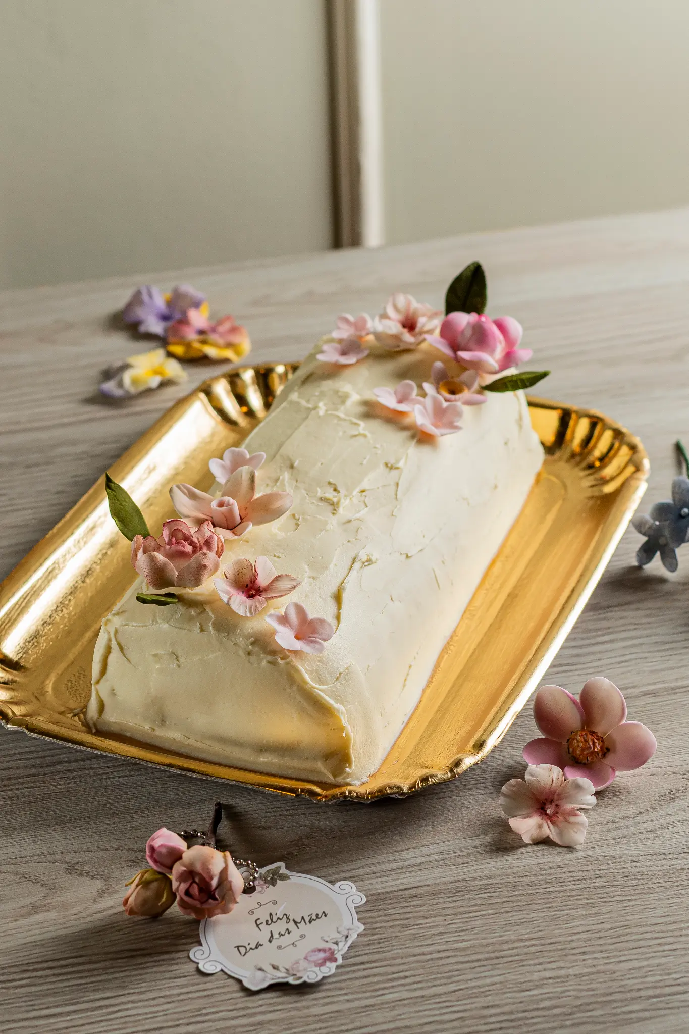 Rocambole com Flores - Foto 1